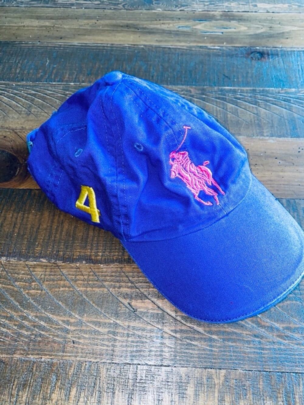 Ralph Lauren Polo Big Pony Baseball Cap Blue